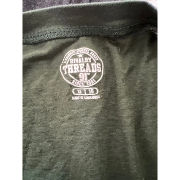 University South Florida Jr Womens T Shirt Sz XL 15 Tampa Bulls Green College - Picture 6 of 9